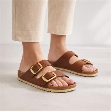 Birkenstock Arizona Big Buckle Oiled - Cognac